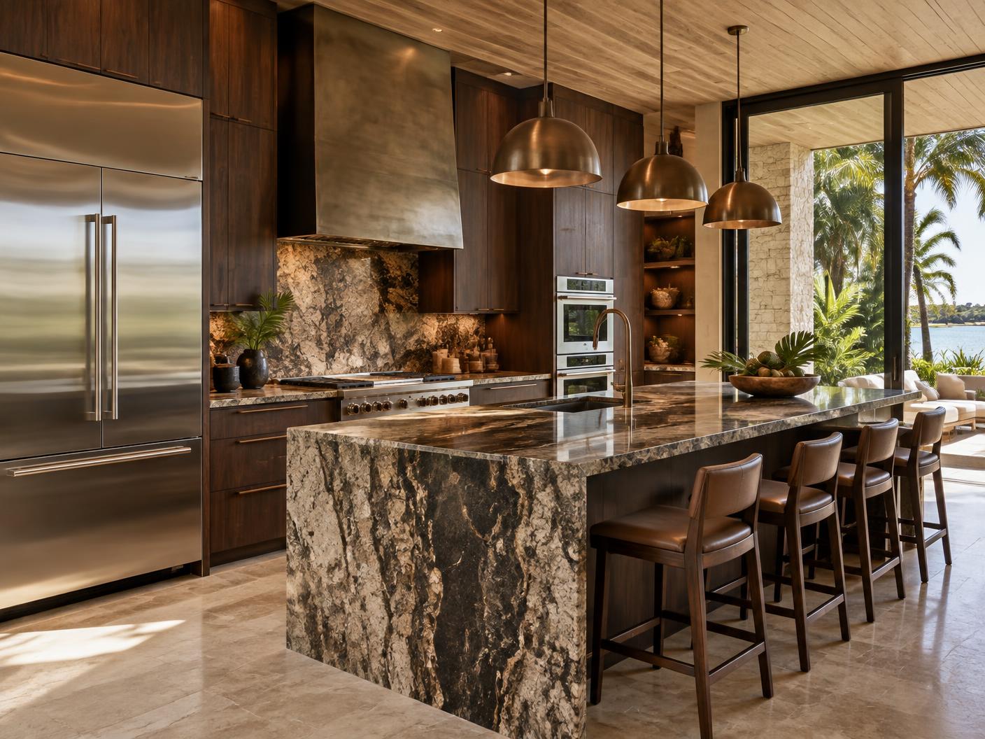 The kitchen, elevated