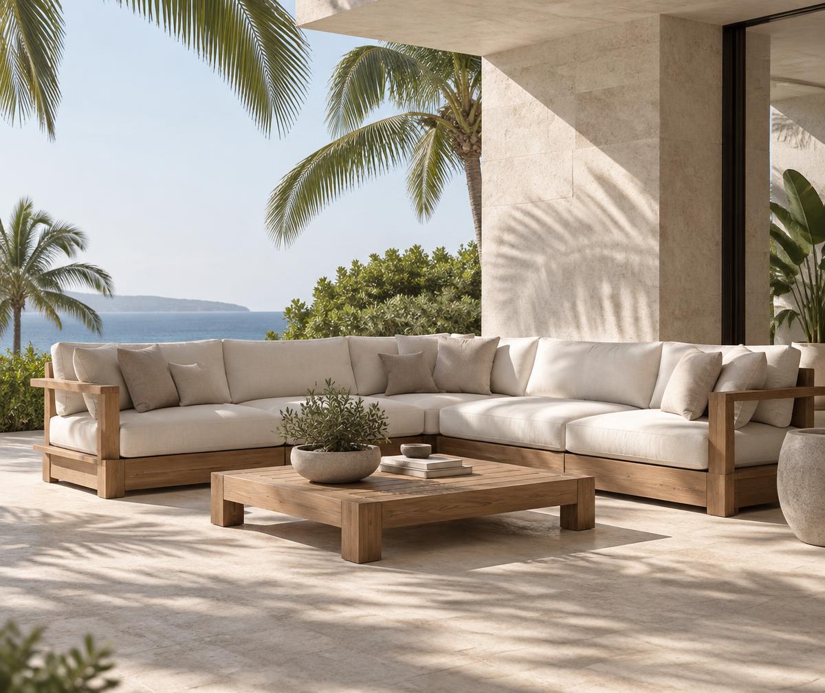 Veranda Teak Sectional